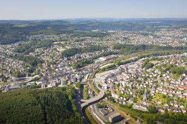 Luftbild von Betzdorf